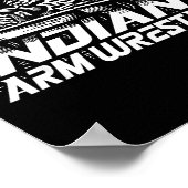 Indiana Arm Wrestling  Poster (Ecke)