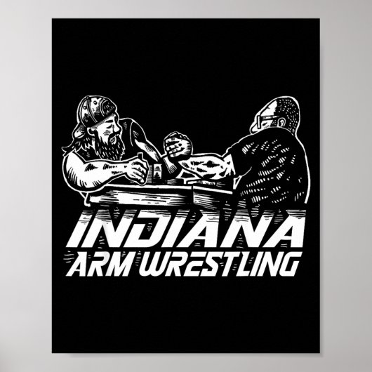 Indiana Arm Wrestling  Poster (Vorne)