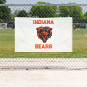 Indiana Bären Flagge Banner (Insitu)