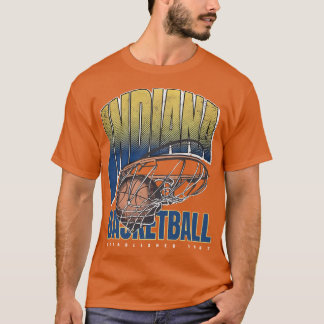 Indiana Basketball Retro Vintage 90er Fan Art 1 T-Shirt