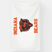 Indiana Bears Flag Banner (Vertikal)