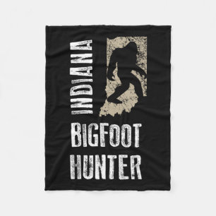Indiana Bigfoot Hunter Fleecedecke