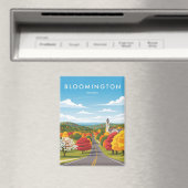 Indiana Bloomington Travel Magnet (In Situ (Geschirrspüler))