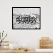 Indiana Cavalry in Petersburg, VA 1864 Poster (Küche)