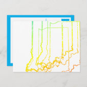 Indiana Chillout Postkarte (Vorne/Hinten)