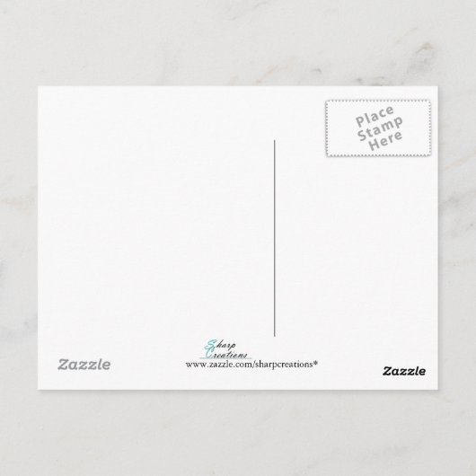 Indiana Corn Postkarte (Rückseite)