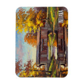 Indiana Covered Bridge Magnet (Vertikal)