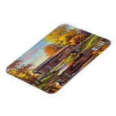 Indiana Covered Bridge Magnet (Linke Seite)