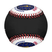 INDIANA CROSSROADS STAAT FLAG BASEBALL (Vorderseite)