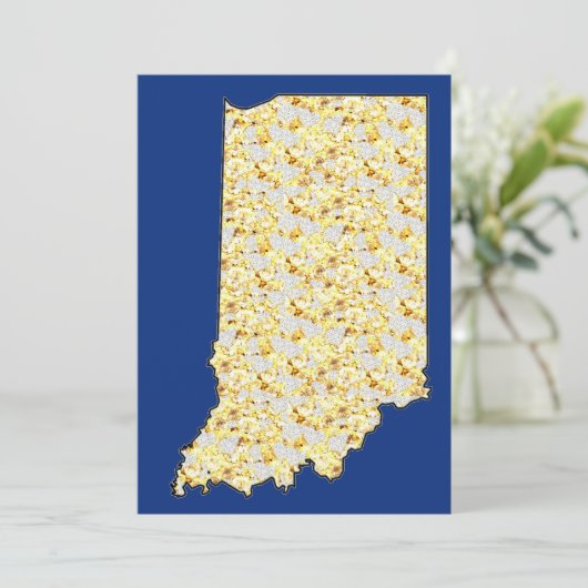 INDIANA DANKESKARTE (Stehend Vorderseite)