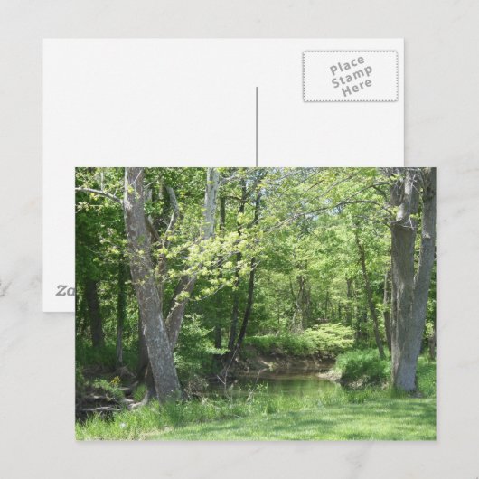 Indiana draußen postkarte (Vorne/Hinten)