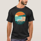 Indiana Dünen Nationalpark Retro T-Shirt (Vorderseite)