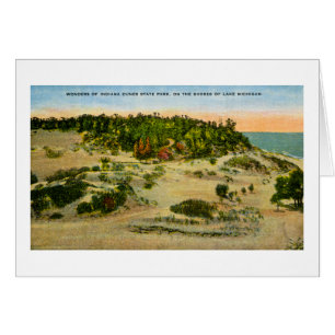 Indiana-Dünen-Staats-Park der Michigansee, Indiana