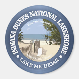 Indiana-Dünen-Staatsangehöriger Lakeshore Magnet