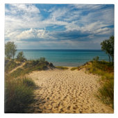 Indiana Dunes, Lake Michigan Fliese (Vorderseite)