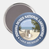 Indiana Dunes National Lakeshore Magnet (Vorderseite/Rückseite)