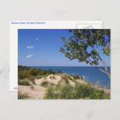 Indiana Dunes National Lakeshore Postkarte (Vorne/Hinten)