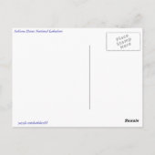 Indiana Dunes National Lakeshore Postkarte (Rückseite)