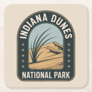 Indiana Dunes National Park Adventure Rechteckiger Pappuntersetzer