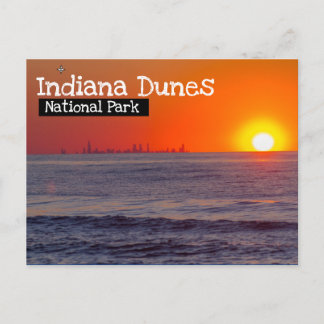 Indiana Dunes National Park - Chicago View Postkarte