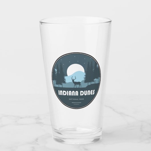 Indiana Dunes National Park Hirsche Glas (Vorderseite)