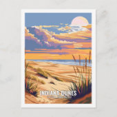 Indiana Dunes National Park Indiana USA Postkarte (Vorderseite)