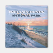 Indiana Dunes National Park Lake Michigan Magnet (Vorne)