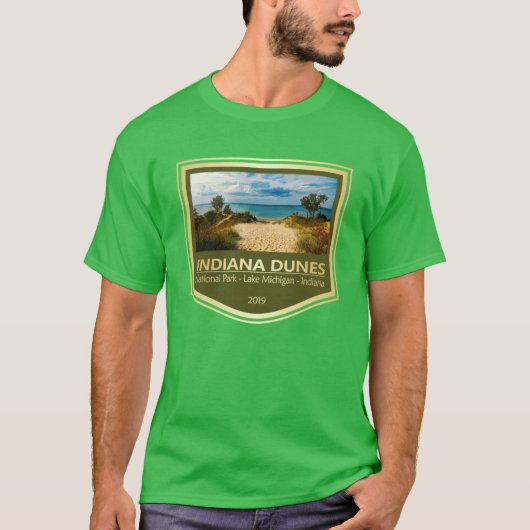Indiana Dunes National Park PF2 Oversized T-Shirt (Vorderseite)