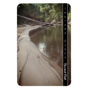 Indiana Dunes National Park Scemic Creek Foto Pos Magnet