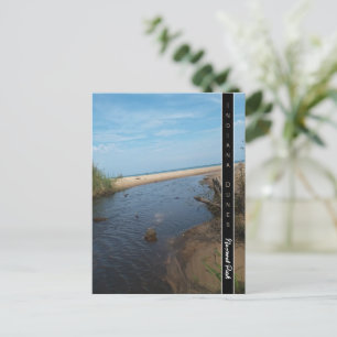 Indiana Dunes National Park Scemic Creek Foto Pos Postkarte
