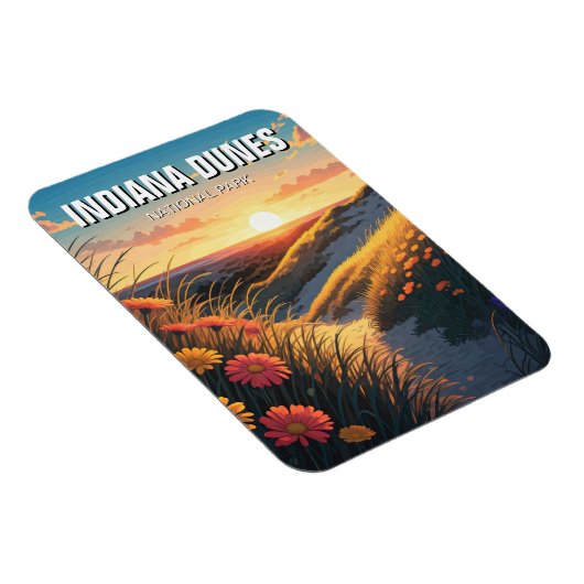 Indiana Dunes National Park Travel Magnet (Rechte Seite)