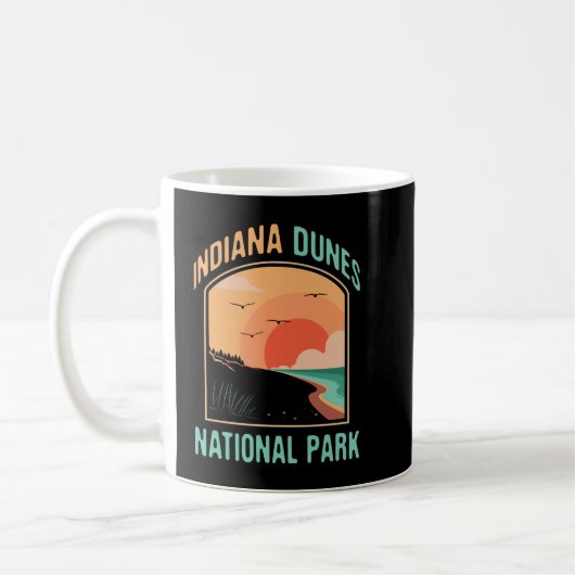 Indiana Dunes National Park US-Geschenk Kaffeetasse (Links)