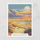 Indiana Dunes National Park USA Postkarte (Vorderseite)