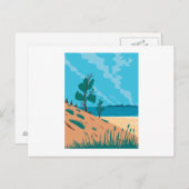 Indiana Dunes National Park WPA Postkarte (Vorne/Hinten)