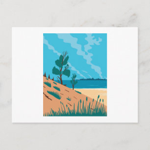 Indiana Dunes National Park WPA Postkarte