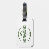 Indiana Dunes Nationalpark Gepäckanhänger (Rückseite vertikal)