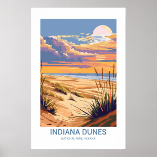 Indiana Dunes Nationalpark Indiana USA Poster