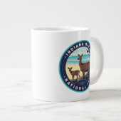 Indiana Dunes Nationalpark Jumbo-Tasse (Vorderseite Rechts)