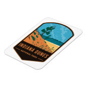 Indiana Dunes Nationalpark Magnet (Linke Seite)