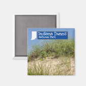 Indiana Dunes Nationalpark Magnet (Vorderseite/Rückseite)