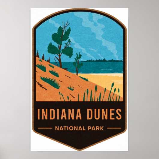 Indiana Dunes Nationalpark Poster (Vorne)