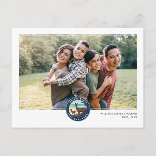 Indiana Dunes Nationalpark Postkarte (Vorderseite)