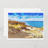 Indiana Dunes Nationalpark Postkarte (Vorne/Hinten)
