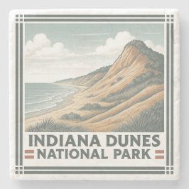 Indiana Dunes Nationalpark Steinuntersetzer