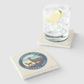 Indiana Dunes Nationalpark Steinuntersetzer (Seitenansicht)