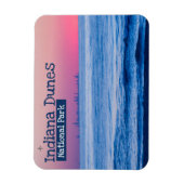 Indiana Dunes Nationalpark Sunset Magnet (Vertikal)
