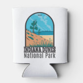 Indiana Dunes Nationalpark Vintag Dosenkühler (Rückseite)