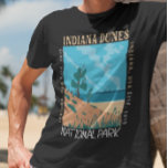 Indiana Dunes Nationalpark Vintag gefährdet T-Shirt<br><div class="desc">Indiana Dunes Vektorgrafik Design. Der Park ist ein Nationalpark der Vereinigten Staaten,  der sich im Nordwesten Indianas befindet und vom Nationalpark Service verwaltet wird.</div>