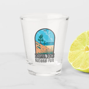 Indiana Dunes Nationalpark Vintag Schnapsglas