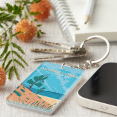 Indiana Dunes Nationalpark Vintag zweiseitig Schlüsselanhänger (Vorderseite rechts)